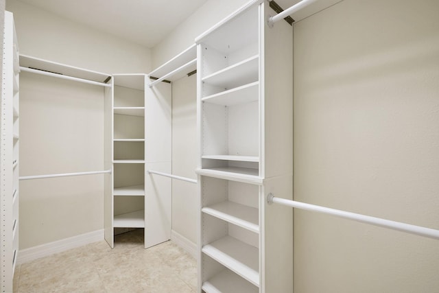 view of spacious closet