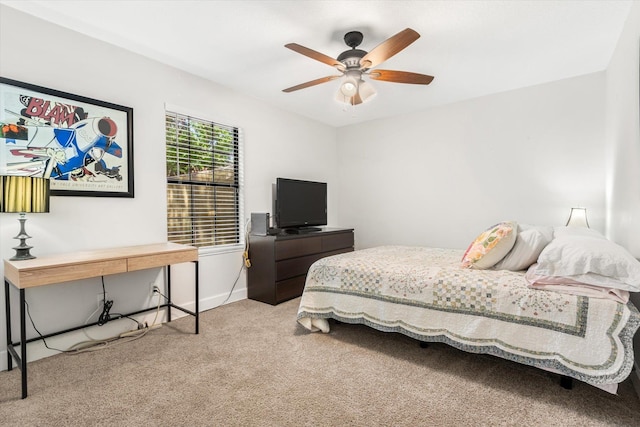 200 Raintree Trl, Saint Augustine, FL 32086 - bedroom featuring carpet and ceiling fan