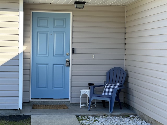 view of property entrance