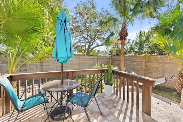 view of patio / terrace