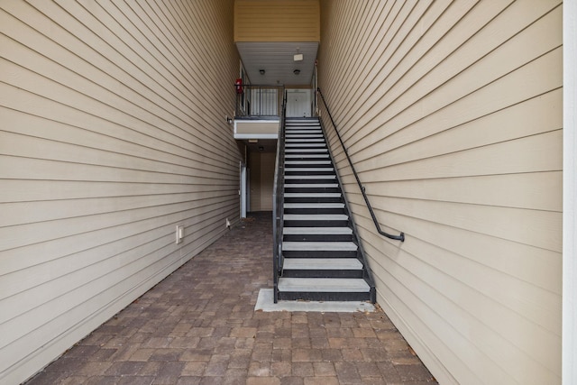 view of staircase