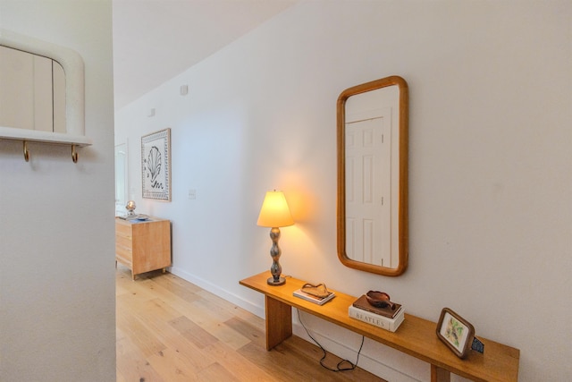 105 Serenity Bay Blvd, Saint Augustine Beach, FL 32080 - corridor with light wood-style floors and baseboards