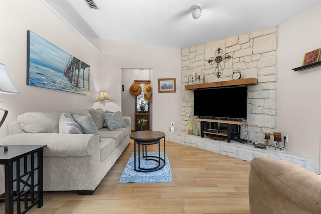 424 Orchis Rd, Saint Augustine, FL 32086 - living room with wood finished floors