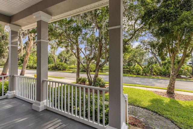 520 Weeping Willow Ln, Saint Augustine, FL 32080 - view of porch