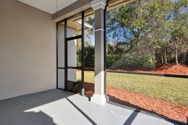 520 Weeping Willow Ln, Saint Augustine, FL 32080 - view of unfurnished sunroom