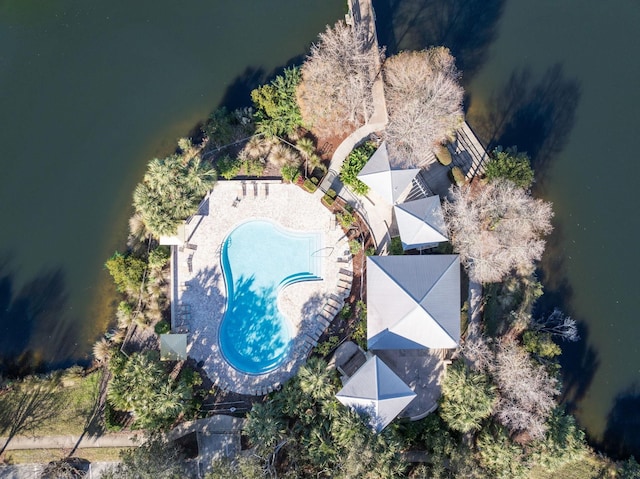 520 Weeping Willow Ln, Saint Augustine, FL 32080 - aerial view of a pool