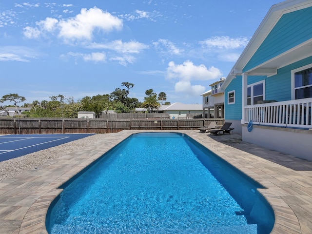 519 Arricola Ave, Saint Augustine, FL 32080 - view of pool with a fenced backyard, a fenced in pool, and a patio