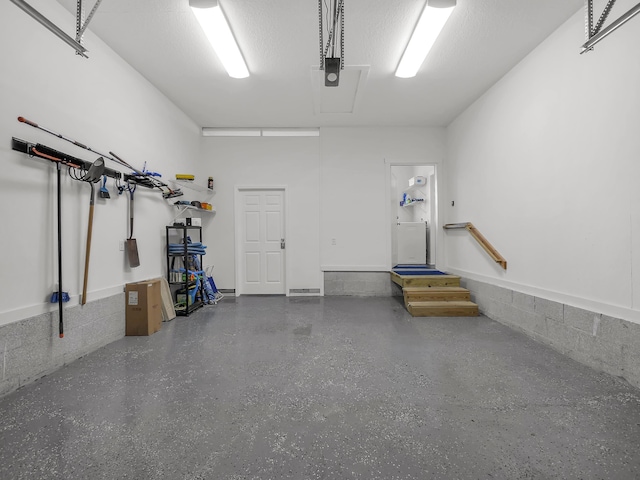 519 Arricola Ave, Saint Augustine, FL 32080 - garage with concrete block wall