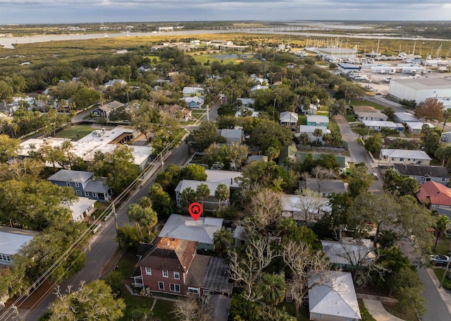 162 Martin Luther King Ave, Saint Augustine, FL 32084 - aerial view of property and surrounding area with nearby suburban area