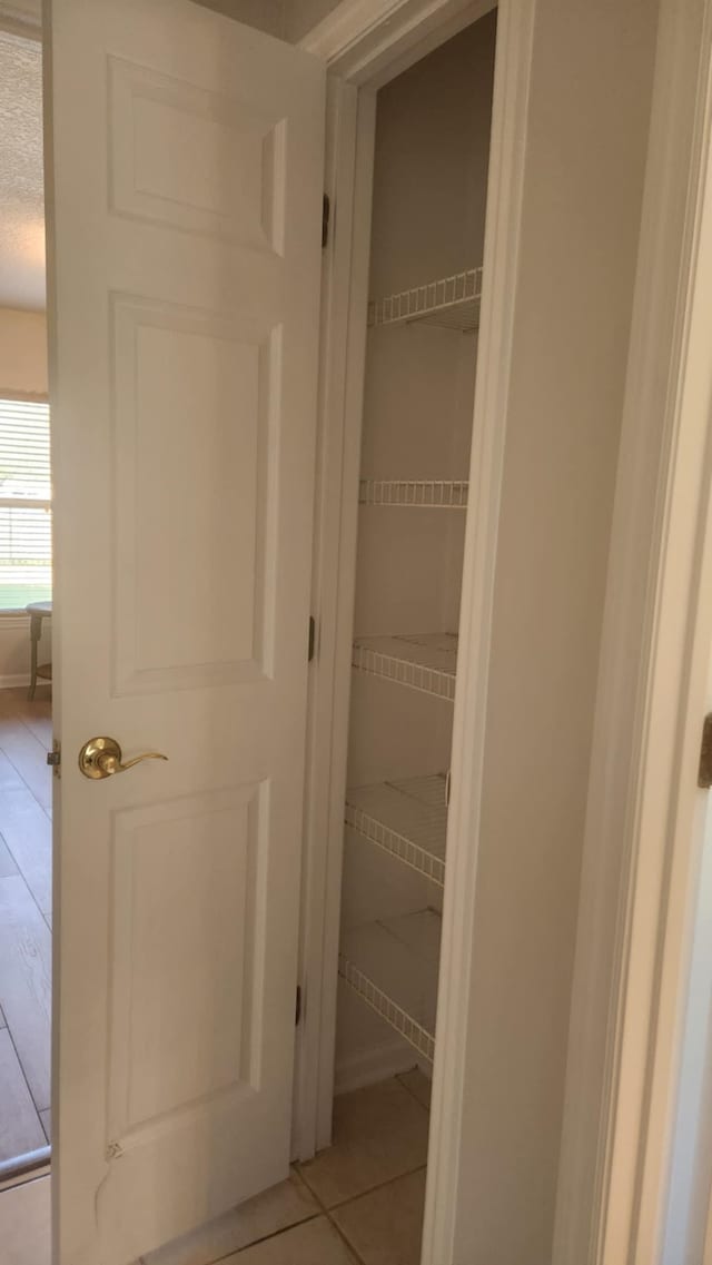 view of closet