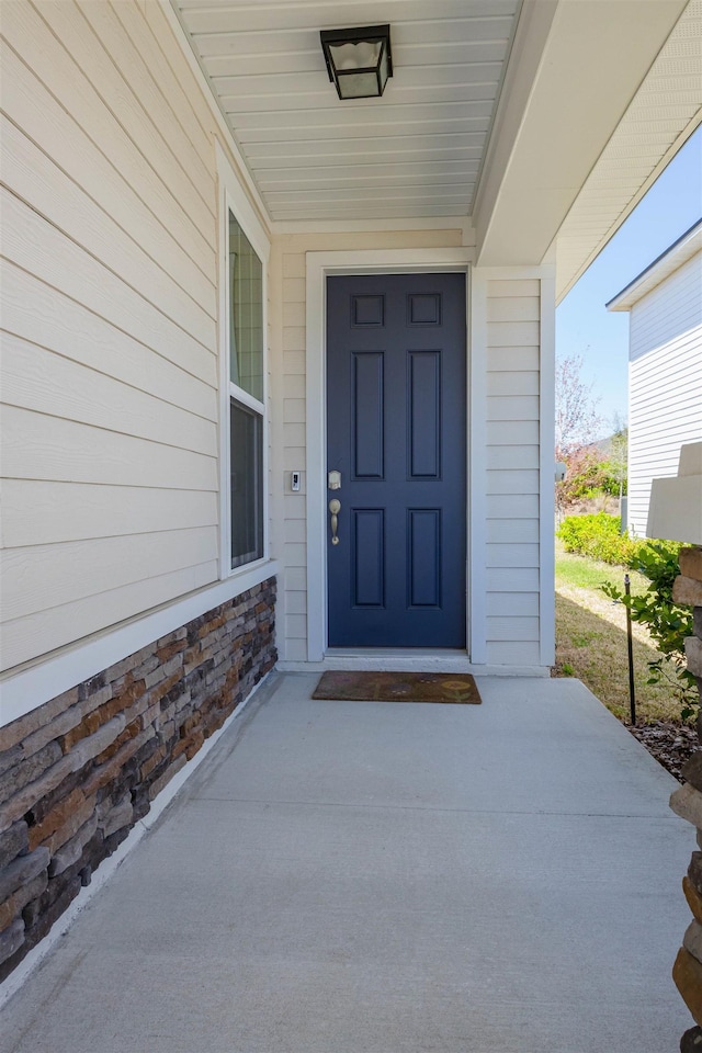 98 Windermere Way, Saint Augustine, FL 32095 - view of exterior entry with a porch