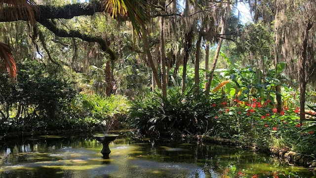 view of water feature