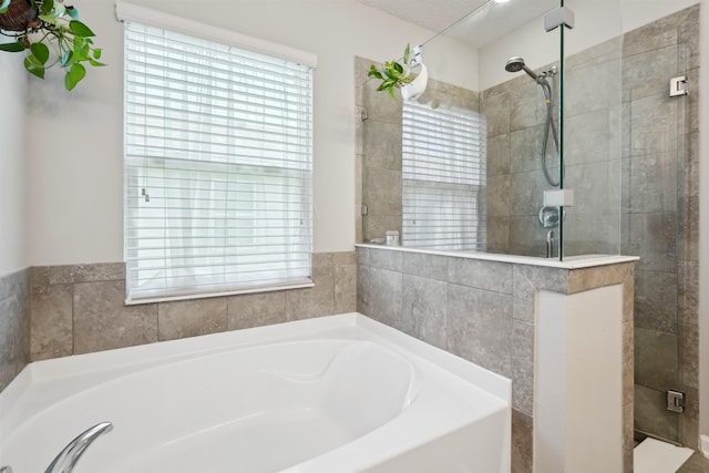 1337 Nochaway Dr, Saint Augustine, FL 32092 - bathroom with a shower stall and a bath