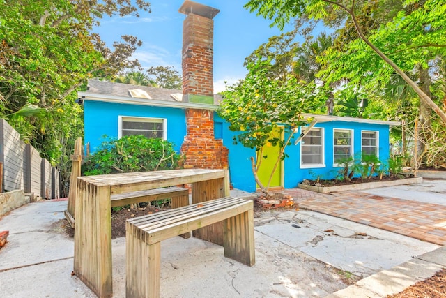 26 Ponce De Leon Ave, Saint Augustine, FL 32080 - view of front of house featuring a chimney