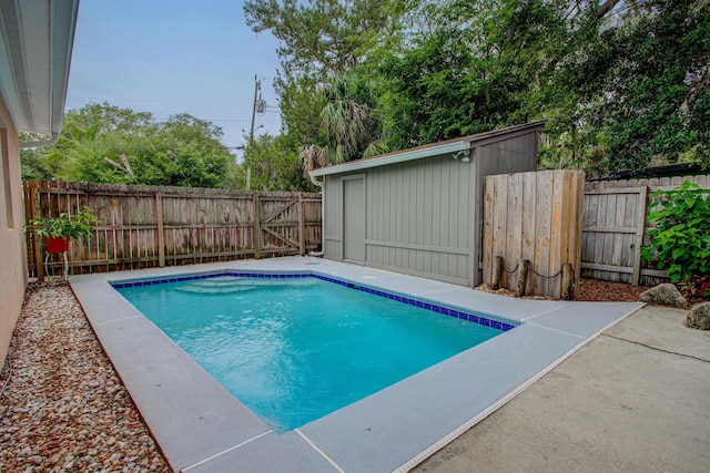 23 Fancher Ct, Saint Augustine, FL 32080 - view of swimming pool with a fenced backyard