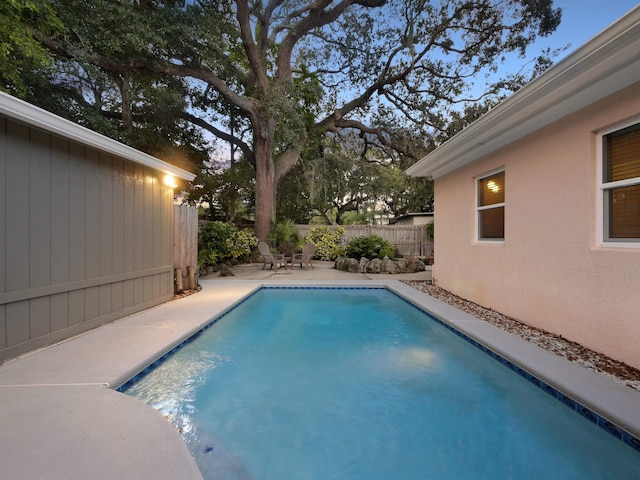 23 Fancher Ct, Saint Augustine, FL 32080 - view of pool with a patio area and a fenced backyard