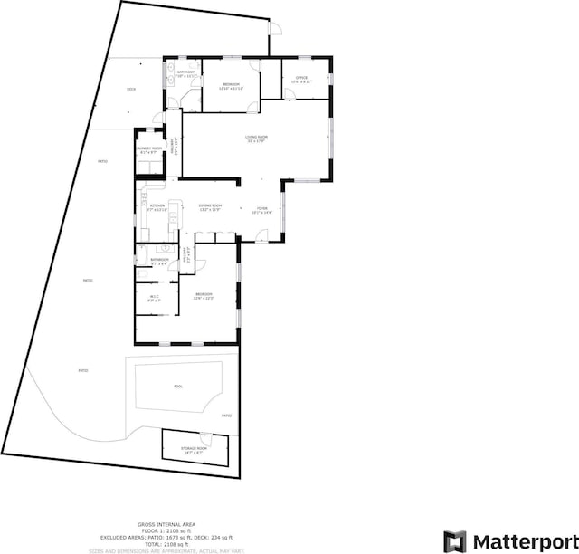 23 Fancher Ct, Saint Augustine, FL 32080 - home floor plan