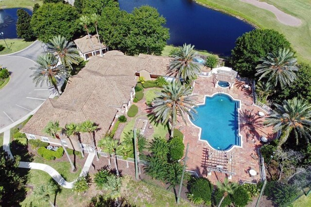 520 Florida Club Blvd Unit 101, Saint Augustine, FL 32084 - bird's eye view featuring a water view