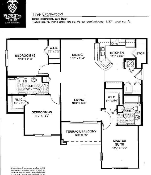 520 Florida Club Blvd Unit 101, Saint Augustine, FL 32084 - floor plan