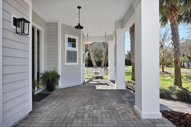 200 Manuel Ct, Saint Augustine, FL 32095 - view of patio / terrace featuring a porch