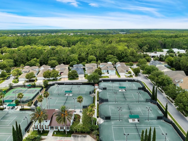 200 Manuel Ct, Saint Augustine, FL 32095 - birds eye view of property with a view of trees and a residential view
