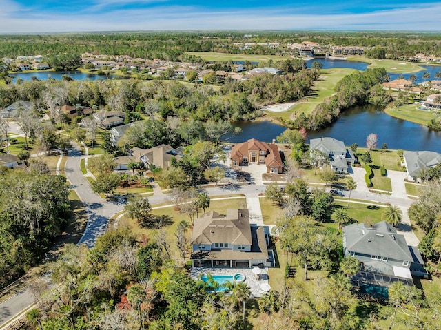200 Manuel Ct, Saint Augustine, FL 32095 - birds eye view of property featuring a residential view and a water view