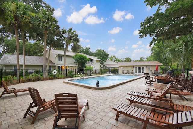 101 Vista Lagoon Ct Unit A-4, Ponte Vedra Beach, FL 32082 - community pool featuring french doors and a patio