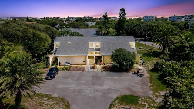 4502 Sandcastle Cir, Saint Augustine, FL 32084 - view of front facade featuring stucco siding
