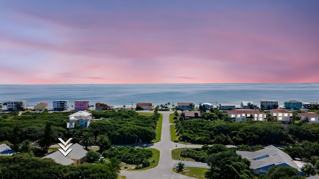4502 Sandcastle Cir, Saint Augustine, FL 32084 - aerial view at dusk of a water view