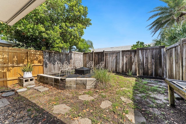 4502 Sandcastle Cir, Saint Augustine, FL 32084 - fenced backyard with a patio