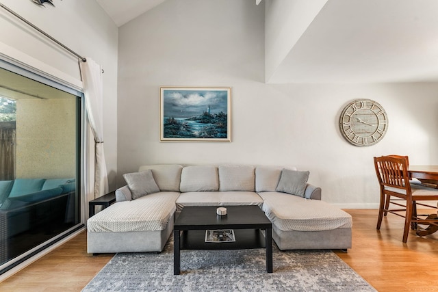 4502 Sandcastle Cir, Saint Augustine, FL 32084 - living area with wood finished floors