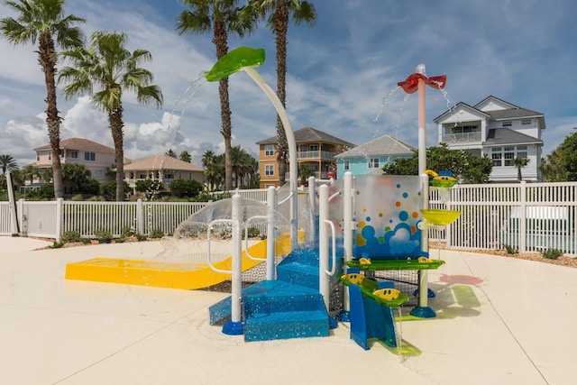 view of jungle gym