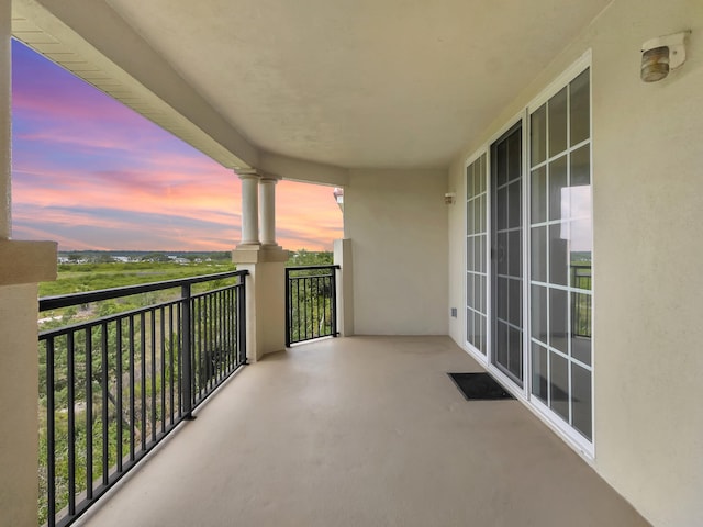 150 Pantano Cay Blvd Unit 2303, Saint Augustine, FL 32080 - view of balcony at dusk