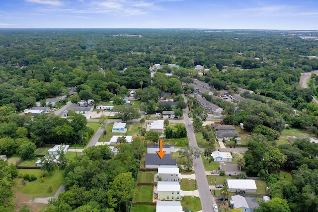 461 S Woodlawn St, Saint Augustine, FL 32084 - aerial view of a heavily wooded area