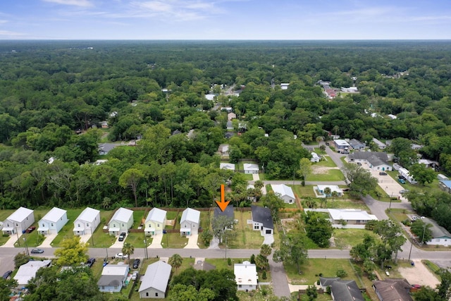 461 S Woodlawn St, Saint Augustine, FL 32084 - aerial overview of property's location with nearby suburban area