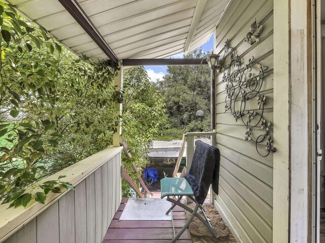 8 Davis St, Saint Augustine, FL 32084 - view of wooden terrace