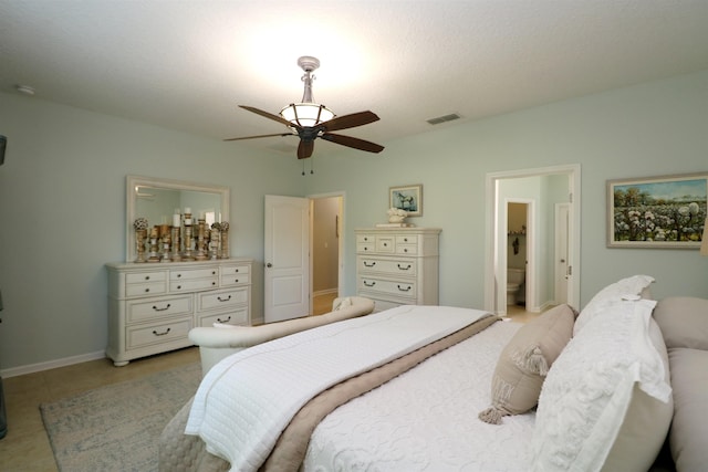 326 Gianna Way, Saint Augustine, FL 32086 - bedroom with a ceiling fan and ensuite bathroom