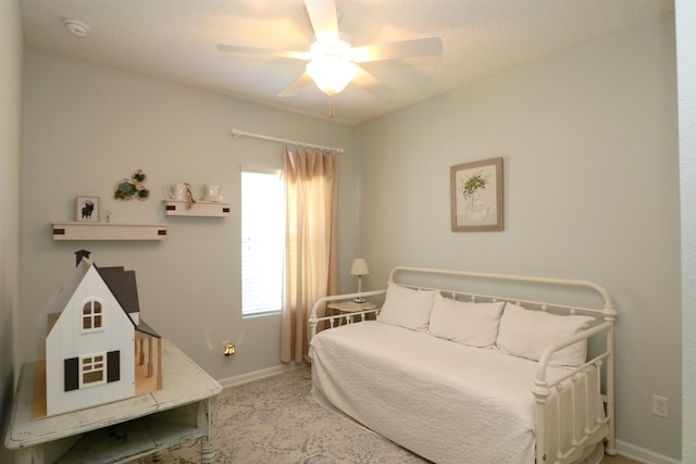 326 Gianna Way, Saint Augustine, FL 32086 - bedroom featuring ceiling fan and light colored carpet