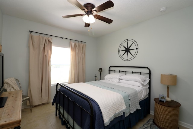 326 Gianna Way, Saint Augustine, FL 32086 - bedroom with ceiling fan and light tile patterned flooring