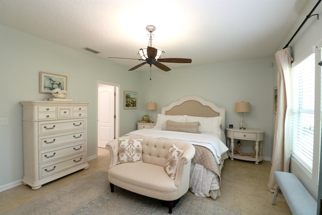 326 Gianna Way, Saint Augustine, FL 32086 - bedroom featuring a ceiling fan and light tile patterned floors