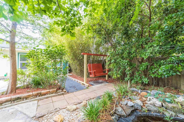 142 Patriot Ln, Elkton, FL 32033 - view of yard featuring fence