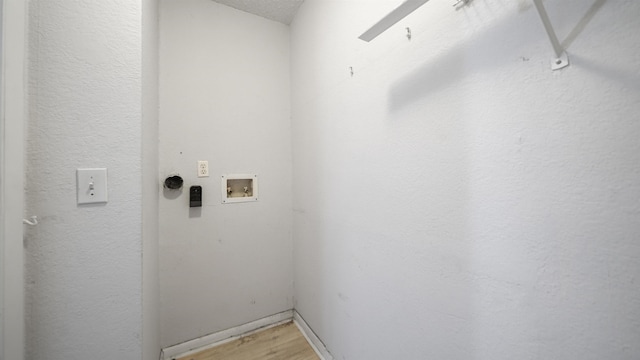 5811 Atlantic Blvd Unit 57, Jacksonville, FL 32207 - laundry area featuring hookup for a washing machine and light wood-style flooring