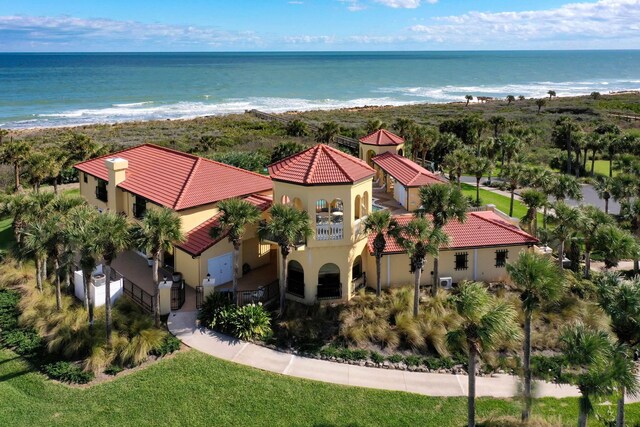 19 San Rafael Ct, Palm Coast, FL 32137 - view from above of property featuring a large body of water