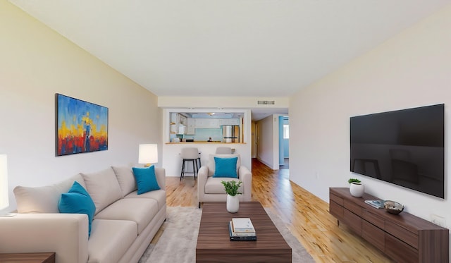 7175 A1A S # F238 # F238, Saint Augustine, FL 32080 - living area with light wood-style floors