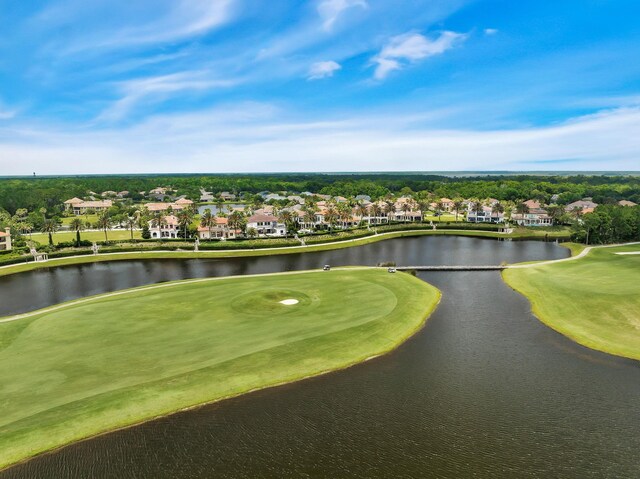 545 Sebastian Sq, Saint Augustine, FL 32095 - surrounding community with a residential view, golf course view, a water view, and view of wooded area