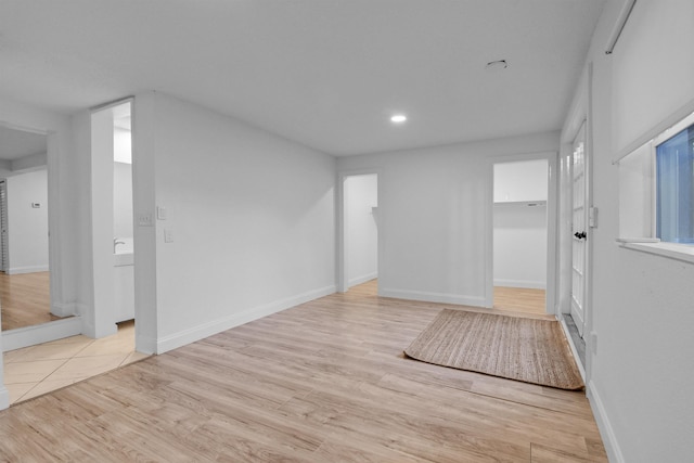 235 N Whitney St, Saint Augustine, FL 32084 - unfurnished room featuring wood finished floors and recessed lighting