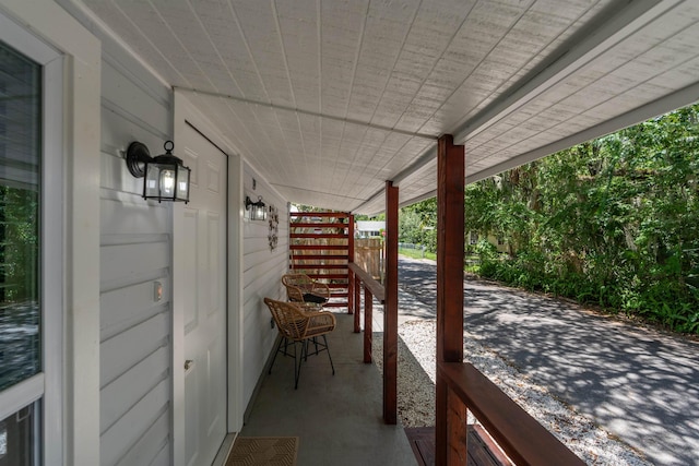 19 Phillips St, Saint Augustine, FL 32084 - view of patio / terrace with covered porch