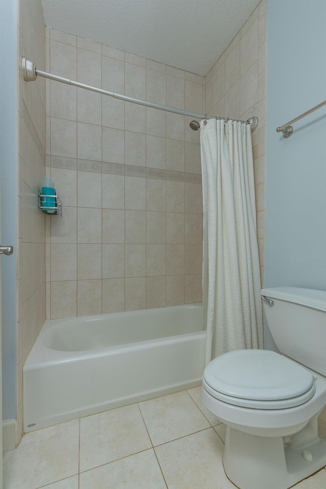 313 S Forest Dune Dr, Saint Augustine Beach, FL 32080 - bathroom with tile patterned floors and shower / bath combo with shower curtain