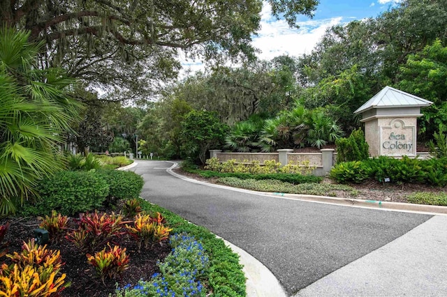 313 S Forest Dune Dr, Saint Augustine Beach, FL 32080 - community / neighborhood sign featuring view of scattered trees
