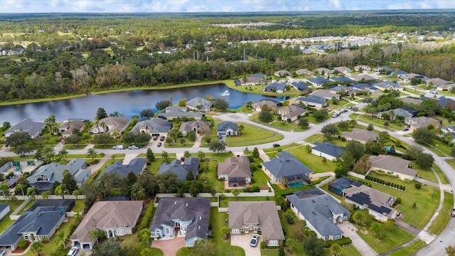 552 Christina Dr, Saint Augustine, FL 32086 - bird's eye view with a residential view and a water view